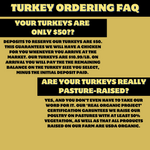 Load image into Gallery viewer, U.S.D.A. Organic Pasture-Raised Whole Turkey Deposit
